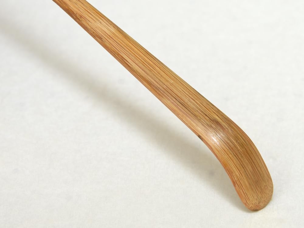Amazon.co.jp: 前大徳寺大橋香林（造）茶杓銘「惜別」共筒共箱茶道具漆