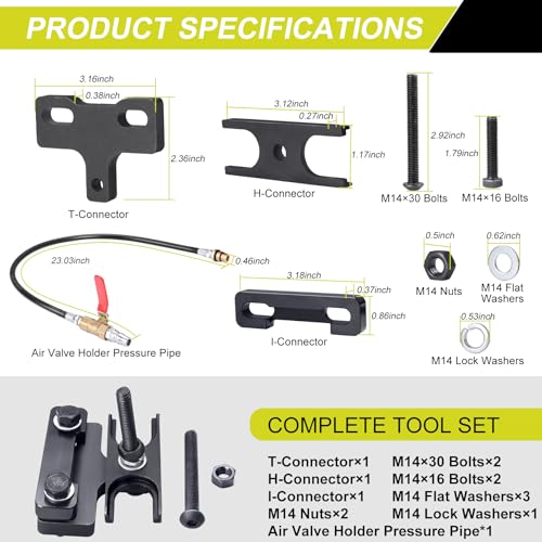 image for TCHENPART Upgrade 67605 Valve Spring Compressor Tool With Box, Engine 