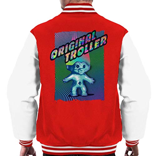 Veste varsity homme Trolls Psychedelic Wave All+Every blouson rétro