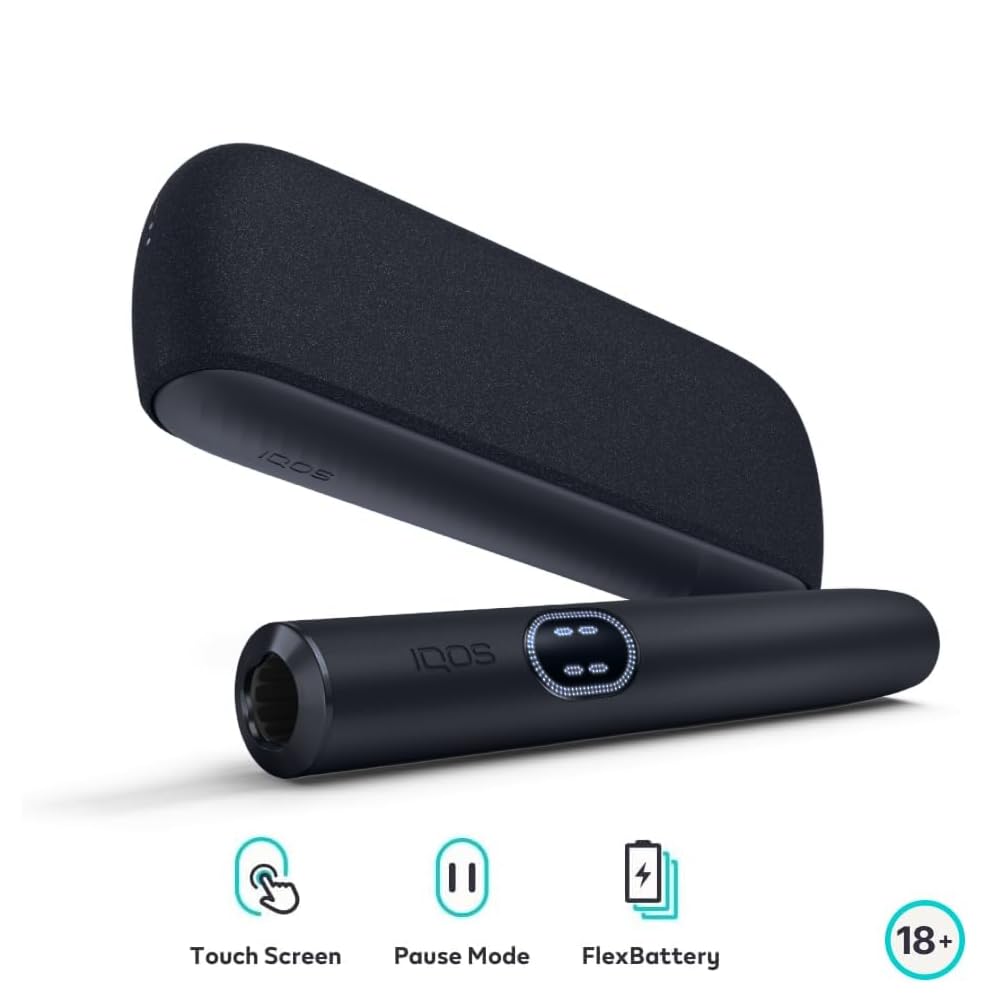 IQOS ILUMA i – riscaldatore di tabacco IQOS in Midnight Black | Riscaldatore di tabacco di IQOS come alternativa alla sigaretta