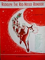 Rudolph the Red Nosed Reindeer Sheet Music for Piano & Ukulele From the Videocraft Tv Color Spectacular B0058TWRD6 Book Cover