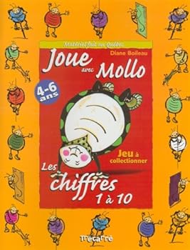 Paperback JOUE AVEC MOLLO CHIFFRES 1A10 4/6 ANS [French] Book