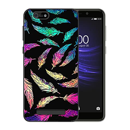 Cases for Cloud Stratus C5 Elite Phone Case Cloud Mobile Stratus C5 TPU Phone Cover Colored Leaf