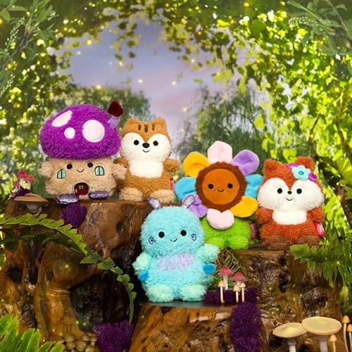 bumbumz 45-inch fairygardenbumz plush 5-pack - collectible stuffed toys - from the makers of original squishmallows - ages 3