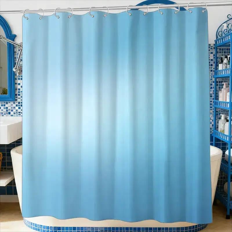 Ensemble de douche lavable en machine en polyester 182x213 cm pour salle de bain