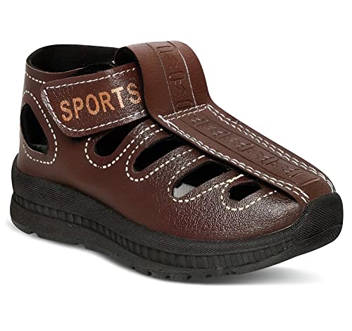 Image of Kids Leather Walking Sandals