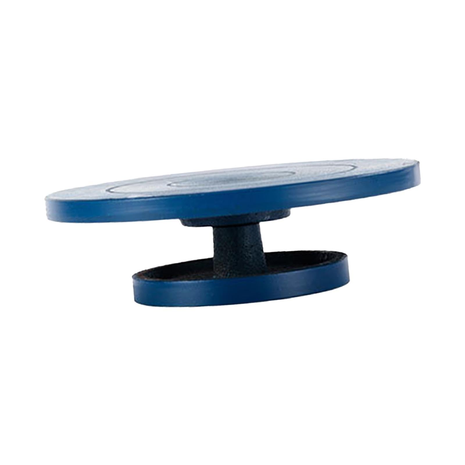 Ceramiczny gramofon taśmowy, narzędzie do rzeźbienia, metalowa konstrukcja, do natryskiwania lakieru, solidna i wszechstronna, z łożyskiem (szary, 17 cm)