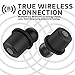 Rowkin [2019] Ascent Charge+ True Wireless Earbuds Headphones: 50+ Hours Bluetooth 5 Smallest Earphones & Qi Charging Case. Deep Bass Sound Headset, Mic & Noise Reduction for Android Samsung & iPhone