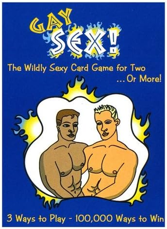 Gay sex card game (Package Of 4)