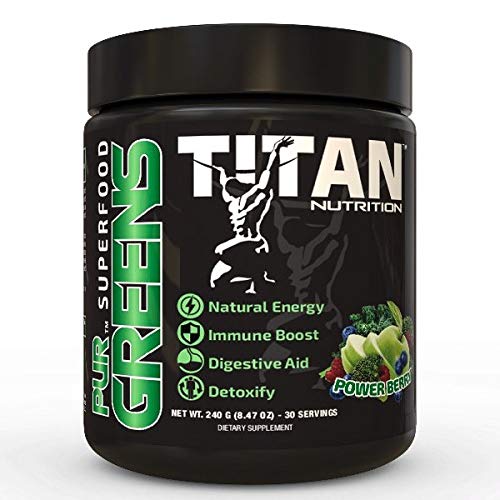 PURGREENS: Complete Superfood Greens Formula with Probiotics and Digestive Enzymes to Promote Healthy Weight, Improved Digestion, and Increased Recovery