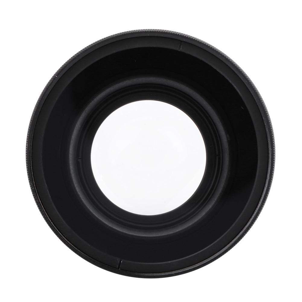 Lenti della Macchina Fotografica - Obiettivo Grandangolare 0.45X per Videocamera da 49 mm - Fotocamera Impermeabile/Antigraffio/Antiolio Len