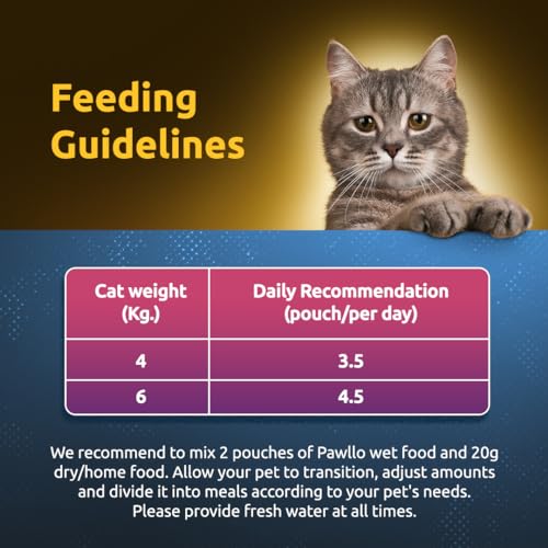 Image of Premium Chicken Gravy Cat Food- 70g Each Pouches- Pack 12 | Omega-3 Rich, High Protein Wet Food - Balanced Seafood Formula with Flaxseed Powder | Natural Meat | No Nasties Added