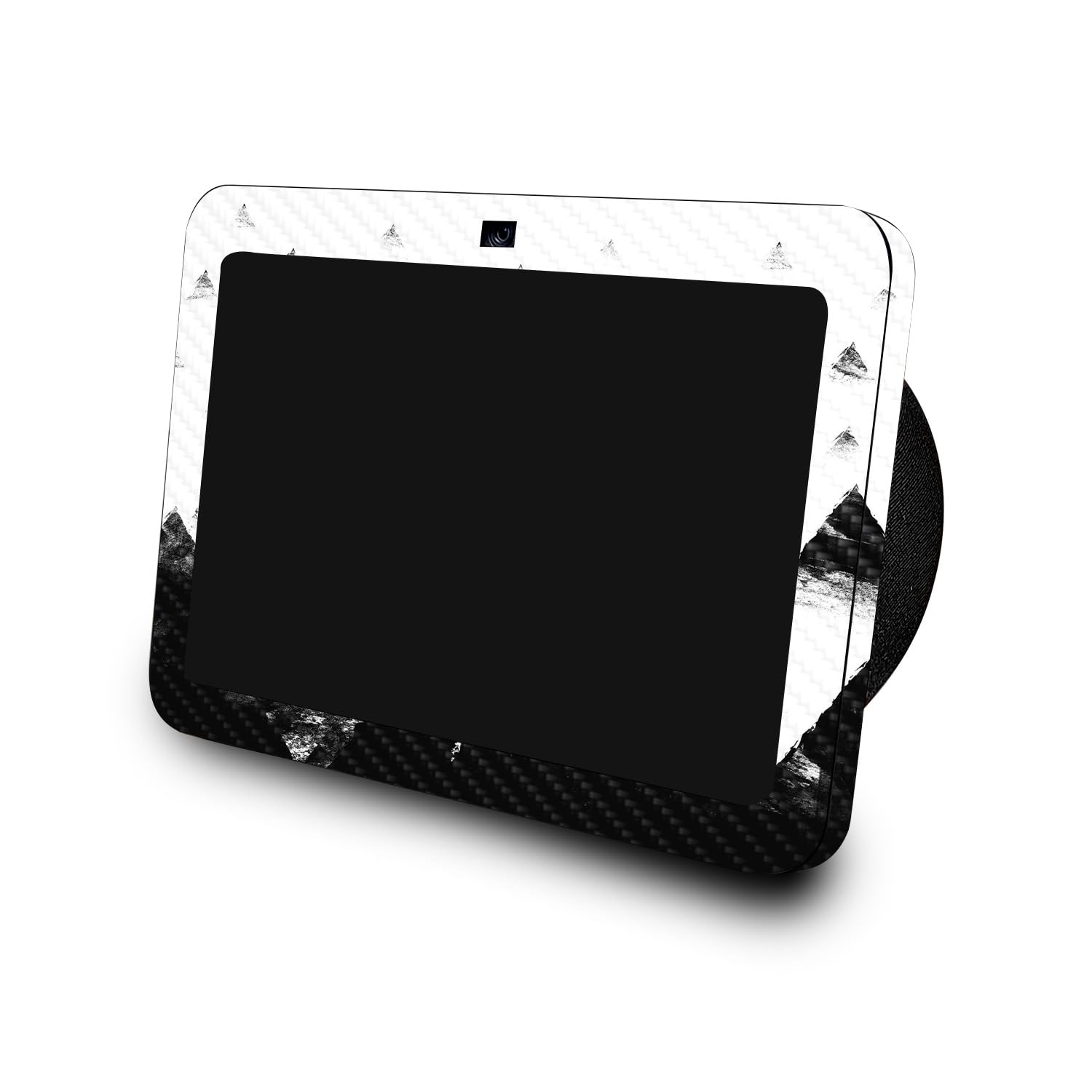Carbon Fiber Skin Compatible with Amazon Echo Show 8 (3rd Gen, 2023) - Black Hills - Premium 3M Vinyl Protective Wrap Decal Cover - Easy to Apply | Crafted in The USA by MightySkins