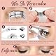 Higu clace Magnetische Wimpern,Magnet Wimpern Ohne Eyeliner,Magnetische Wimpern mit Applikator,Wimpern Magnetisch Natürlicher Look,Kein Kleber erforderlich Wimpern Magnetic(8A)