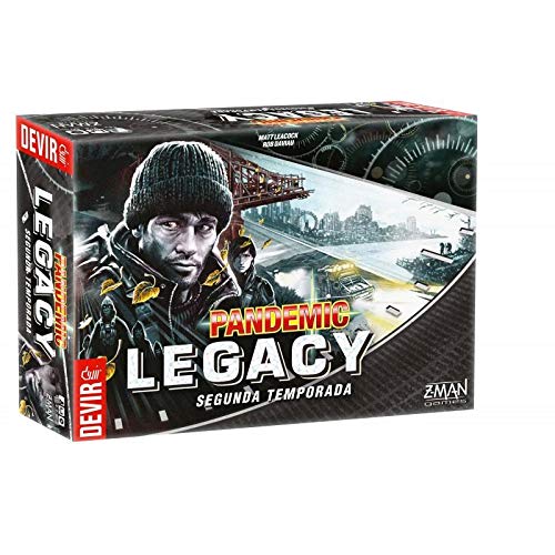 Devir Iberia- Pandemic Legacy, Temporada 2, Color Negro (225464)