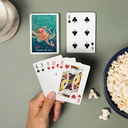 Baraja de Poker con 52 Cartas Wildwood New Jersey miniatura 2