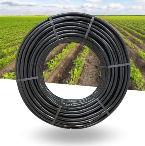 Tubo Ala Gocciolante per Irrigazione a Goccia Ø 16 Passo 20 | Passo 30 | Passo 33 | Passo 40 Irrigazione Automatica per Orto e Giardino con Doppio foro 2 lt/h (Passo 20, 50 metri)