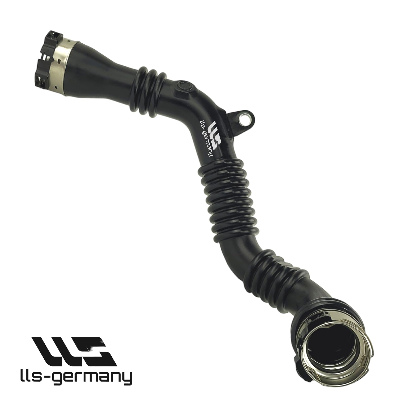LLS-GERMANY Manguera turbo compatible con Ren ault Scenic III (JZ0/1), 1.6 dCi, 130 CV, 144602899R, 144603264R, conexión original HENN