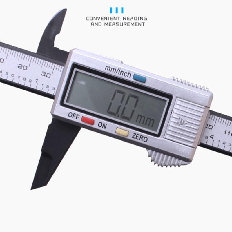 Digital Caliper with Alloy Scale Depth Rod | The Inner Diameter Outer Diameter Measurement Figures Show 150MM.