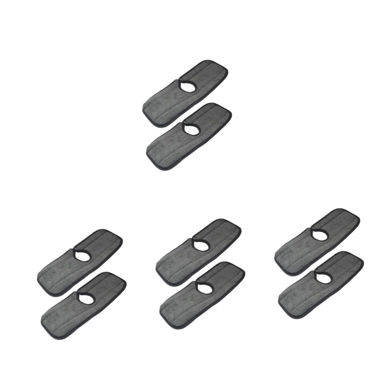 LIFKOME Juego De 4 Protectores contra Salpicaduras De Fibra para Grifo De Cocina Almohadilla Absorbente Duradera para Fregadero (2 Unidades X 4)