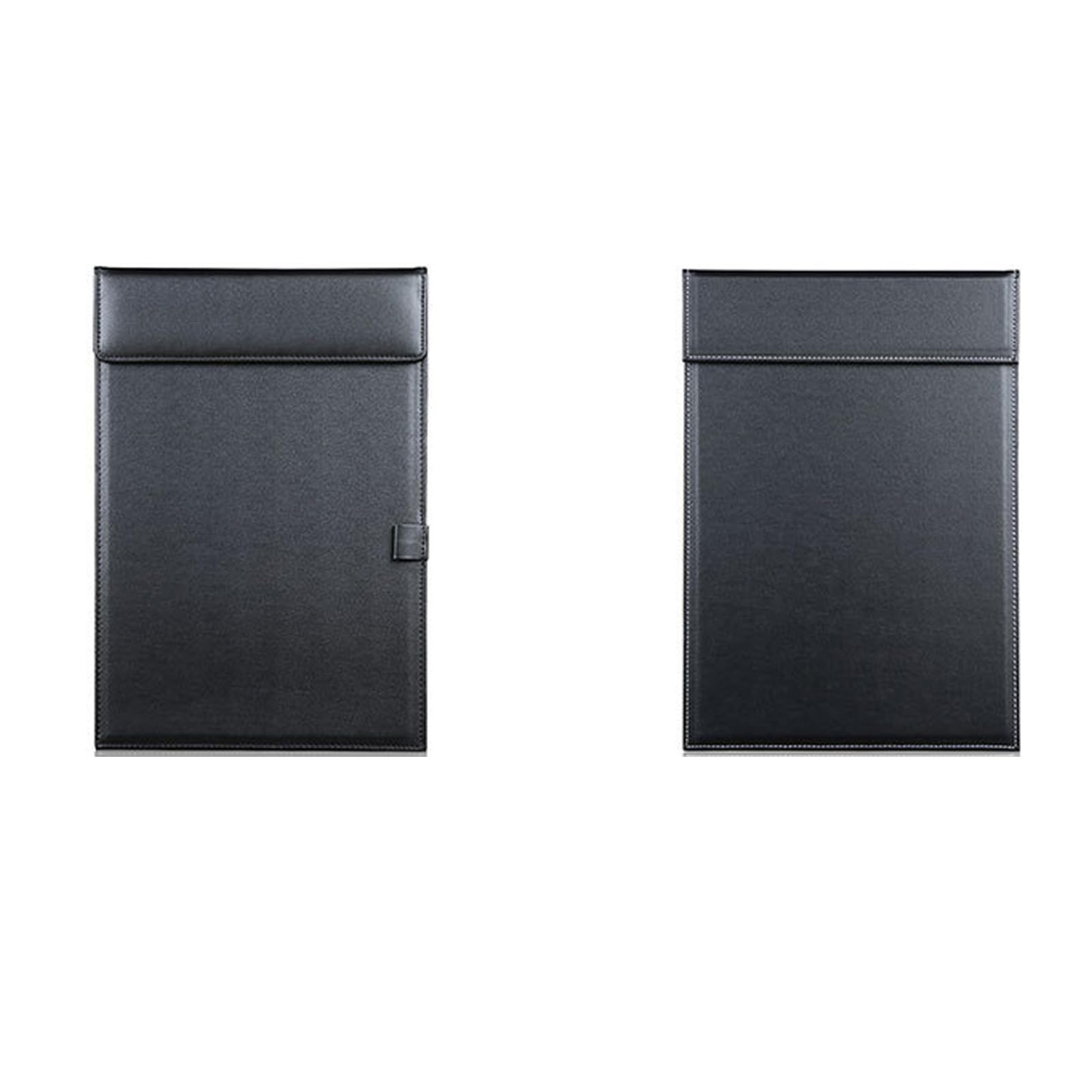 Tablero de firma de recepción con soporte para bolígrafo, color negro