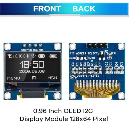 Electrifier 0.96 Inch OLED Display Module Blue - Image 4