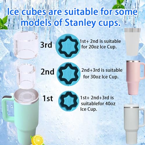 Molde de silicona para hielo con tapa, flexible, verde miniatura 2