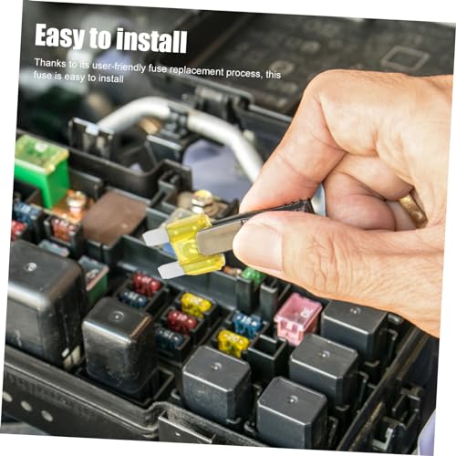Kit de 20 fusibles mini para automóvil, motorhome y RV, repuestos para fusibles automotrices miniatura 2