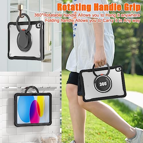 Coque iPad 2022 11 pouces robuste avec béquille rotative 360° ACEMO