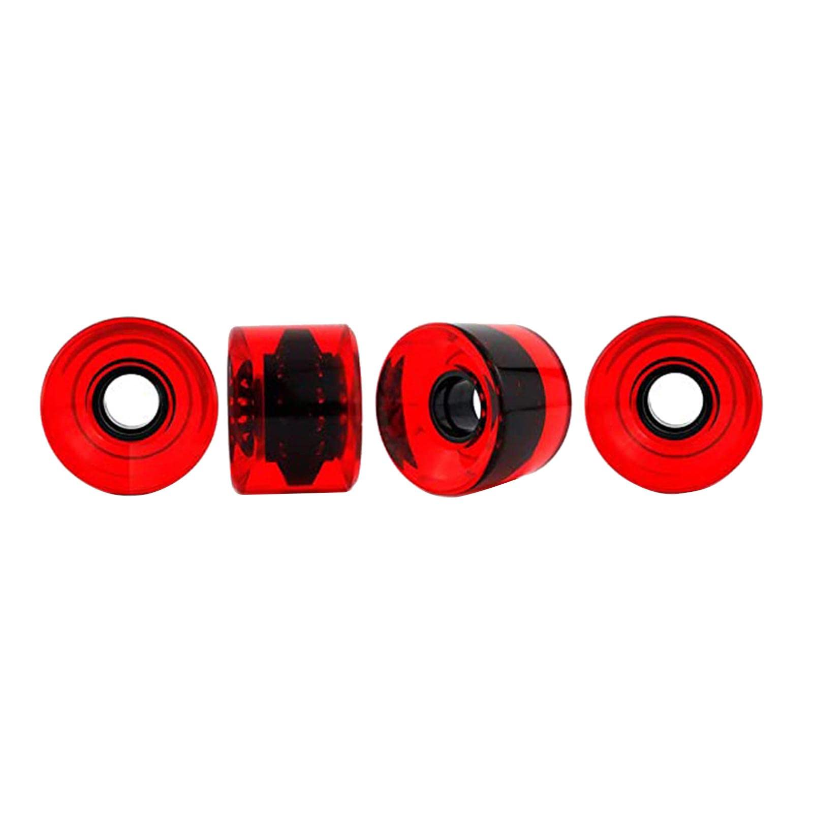 Ensemble de Trucks de Skateboard pour Longboard, Roues de 51 Mm, Roulements, Rehausseur et Visserie pour Longboard