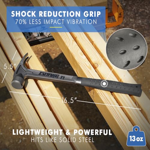 Estwing 13 oz Milled Face Hammer