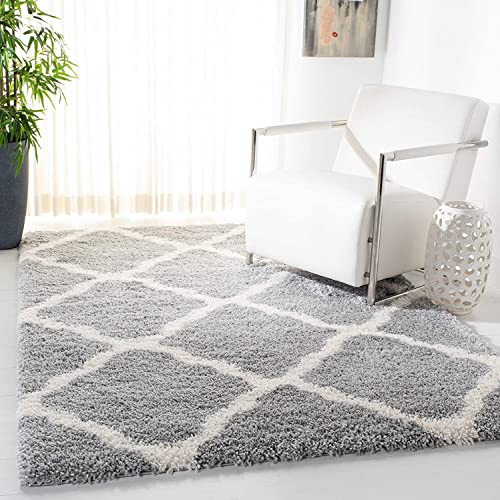 Image of Soft Modern Shag Area Rugs Fluffy Living Room Carpet Comfy Bedroom Home Decorate Floor Kids Playing Mat Size 8x10 Feet Color Multi O