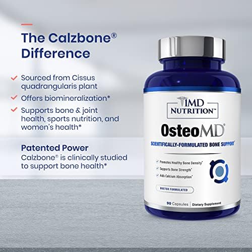 1MD Nourishment OsteoMD for In depth Bone Help with Calcium