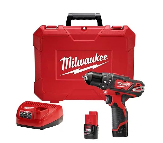 Milwaukee 2408-22 M12 3/8 Hammer Dr Driver Kit