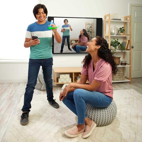 Pictionary Air 2 Jeu de société pour Toute la Famille, Jeu d’Ambiance, avec Stylo Lumineux, Jeu Jouet Enfant, Dès 8 Ans, HNT74