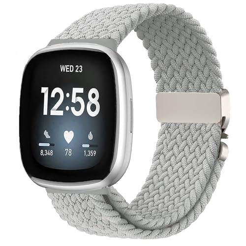 Issinlky �i�C�����ґg�o���h Fitbit Versa 3/Versa 4�Ή� Fitbit Sense 2/Sense�p�S���o���h