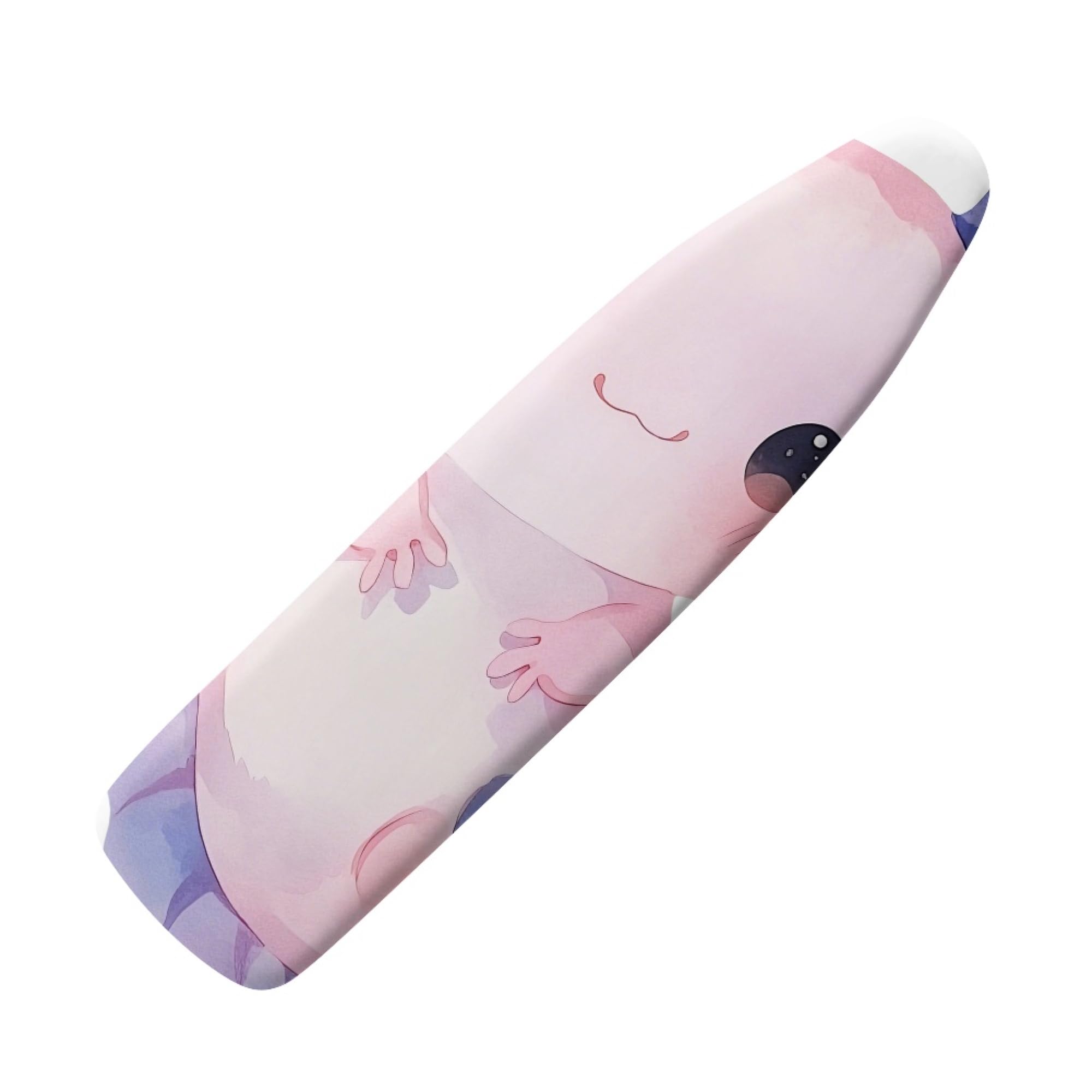 Heavy Duty Ironing Board Cover Fish Heat Reflective Cotton Polyester Blend, Elasticated Drawstring Fastening, Scorch Resistant For Steam Iron150X50Cm/60X20In
