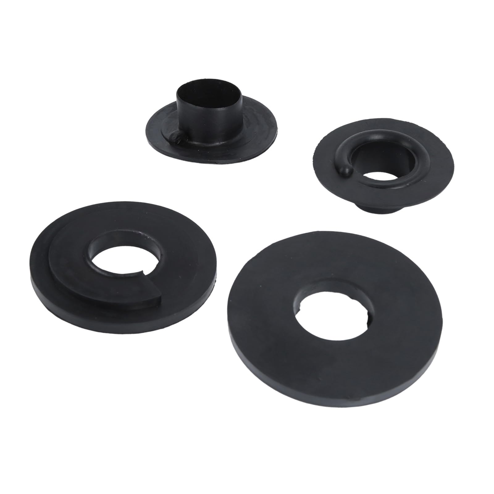 4 Stück Gummifederplatten kompatibel mit Transporter III Bus 1979–1992 Ersetzt 701511147