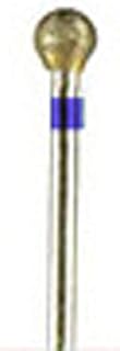 JSP Diamond BUR, SINTERED, Medium 240 grit 2.34mm Mandrel(hp) Round, Ball 6mm