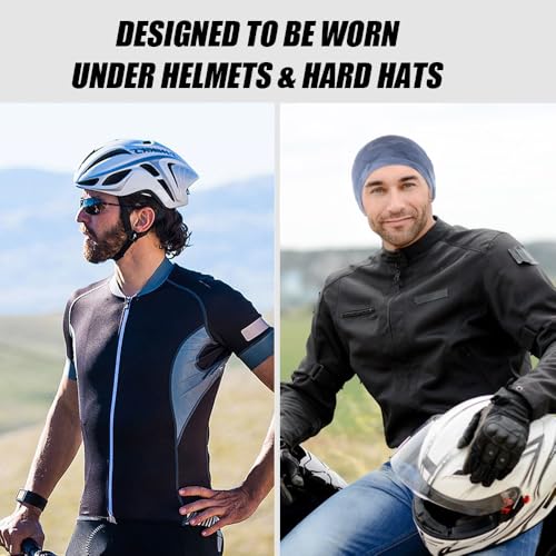 Image of WTACTFUL Cooling Skull Caps for Men Women - Lightweight Breathable 3D Mesh Running Caps for Cycling & Summer