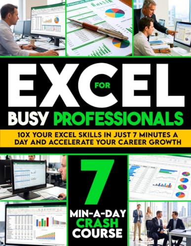 Excel for Busy Professionals: A 7-Minute-a-Day Crash Course to Re...