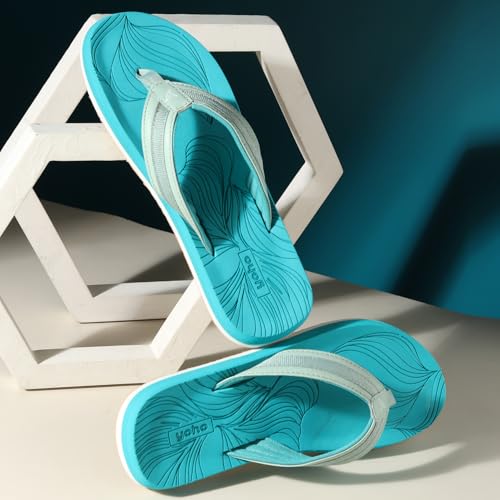 Image of YOHO Women Black soft slippers | Comfortable and Stylish flip flop | Chappal for Woman in exciting colors | Daily Use | Lightweight | Anti Skid Monsoon Chappal | Bubbles