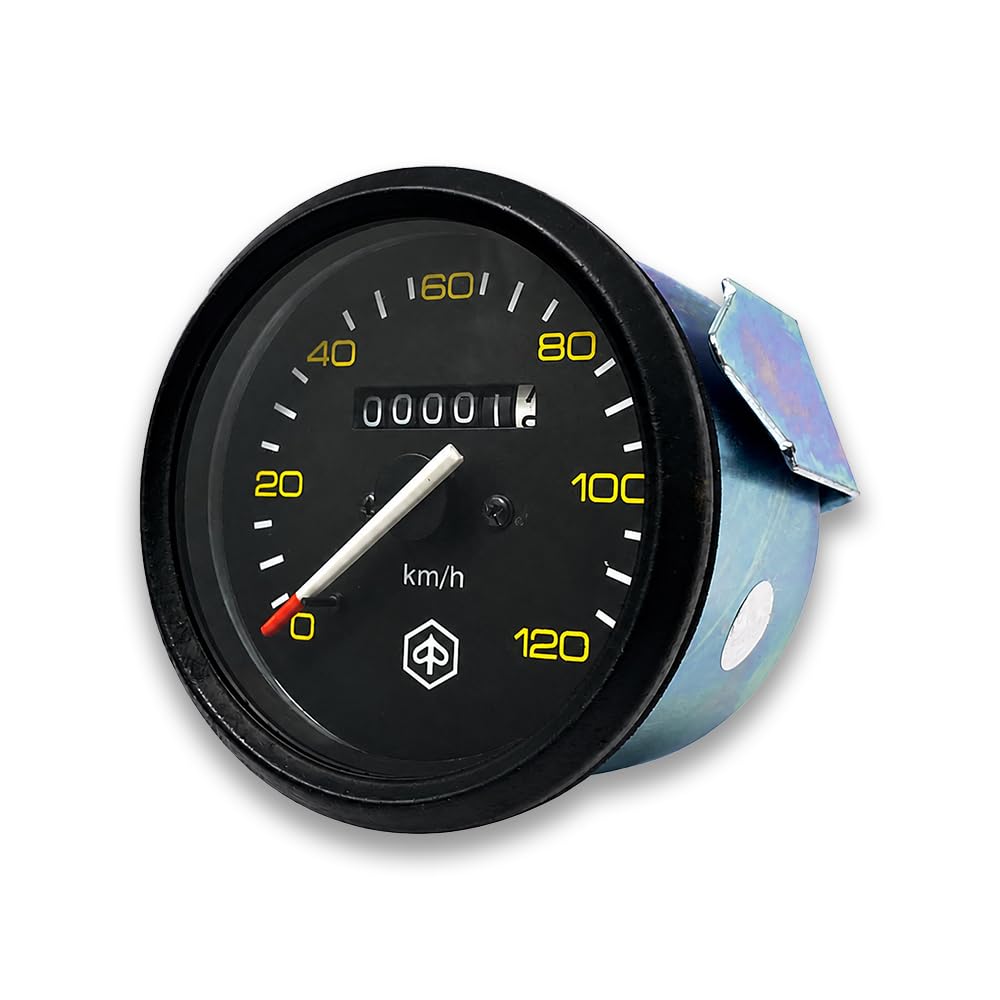 CONTACHILOMETRI 120 KM COMPATIBILE CON PIAGGIO VESPA PX 125 150 200 PRIMA SERIE