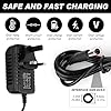 12V 1000mA Electric Scooter Charger for Ride on Kids Motorbike Car 12 Volt Baby Carriage Ride Toy Jack Power Supply Adapter for Ride-Ons Accessories Quad Bike Motorbike Jeeps #2