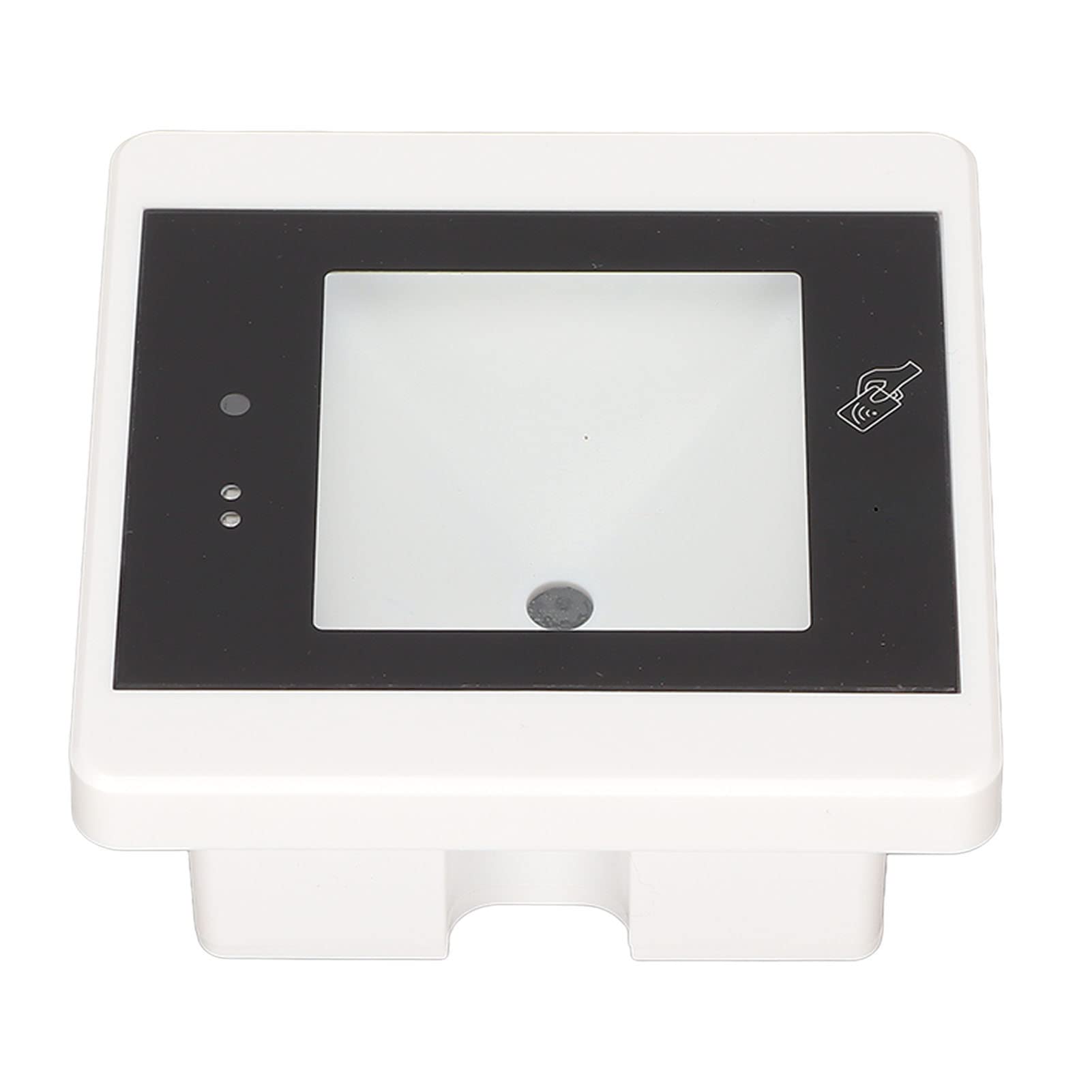 CHICIRIS Escáner de Códigos de Barras de Alta Velocidad Lector QR Compacto 1D 2D para Control de Acceso Comunitario y Gestión de Personal Diseño Duradero (R35C Blanco)