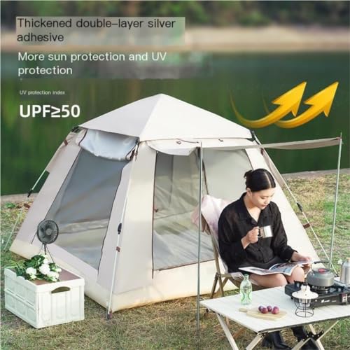 Carpa portátil automática ligera y espaciosa para camping miniatura 3