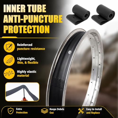 Qiuwoft 20x3 Fat Tire & Tube Set