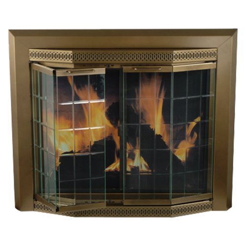 Pleasant Hearth Grandior Bay Firescreen Oil Rubbed Bronze - Large