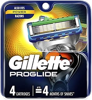 Gillette Fusion ProGlide Men's Razor Blade Refills, 4 Count