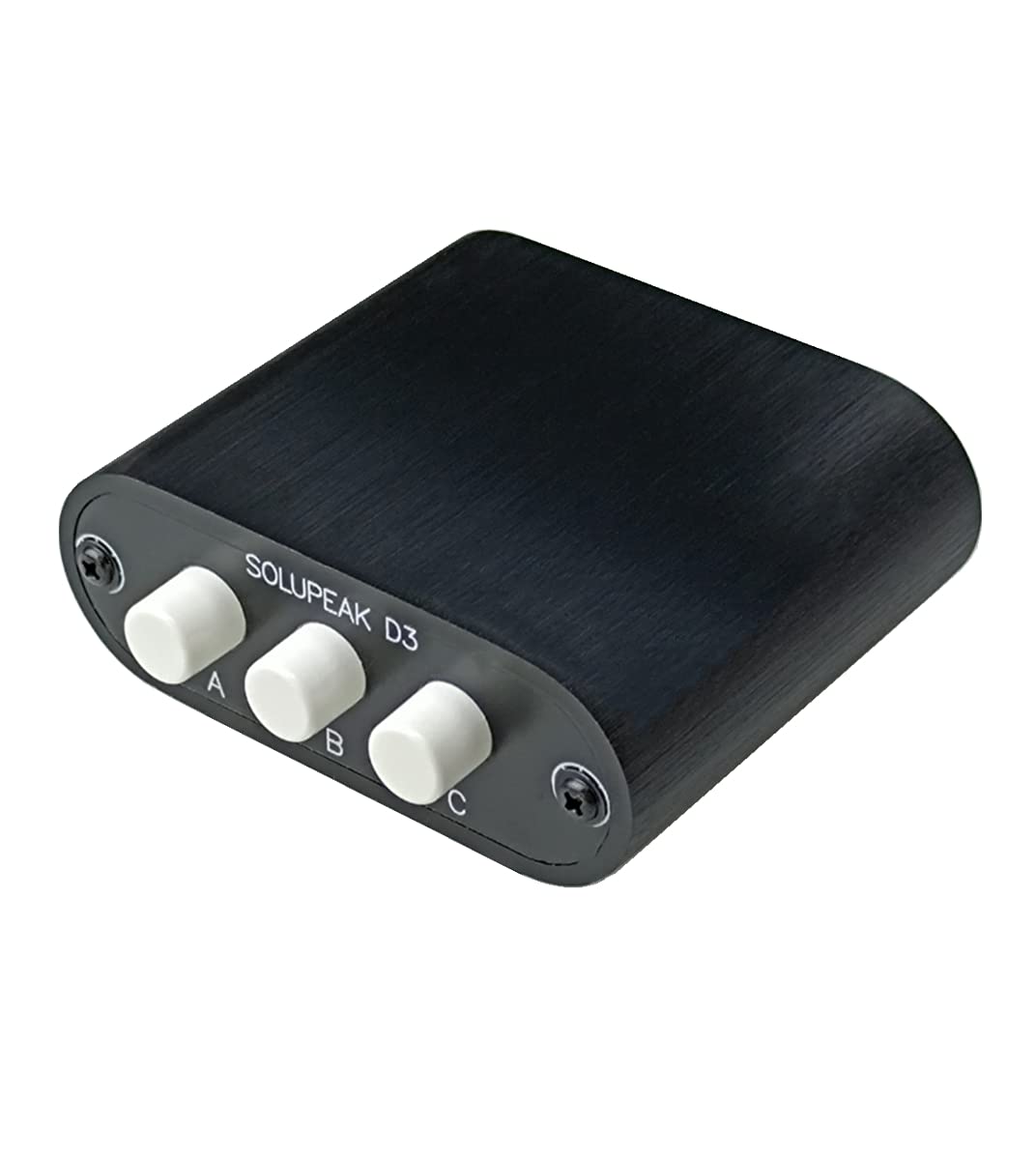New D3 3(1)-in-1(3)-Out 3.5mm Stereo Audio Switch Source Input Signal switcher selector Splitter Box Mini